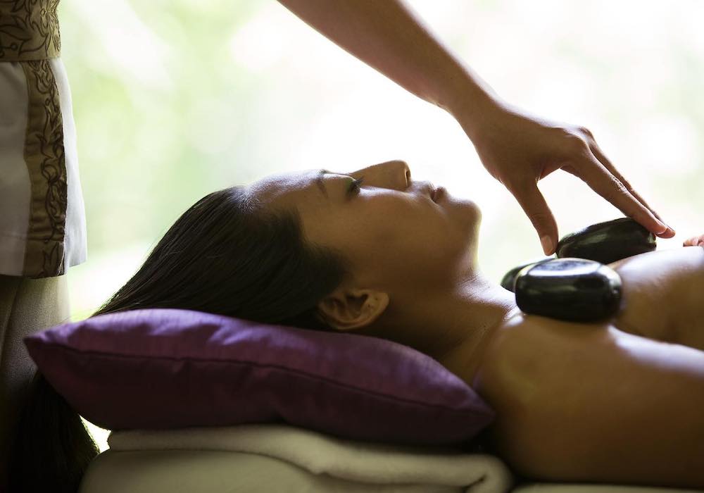 Hot Stone of The Harmony Package at The Spa at The Samaya Ubud Bali